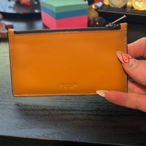 Coach card holder wallet